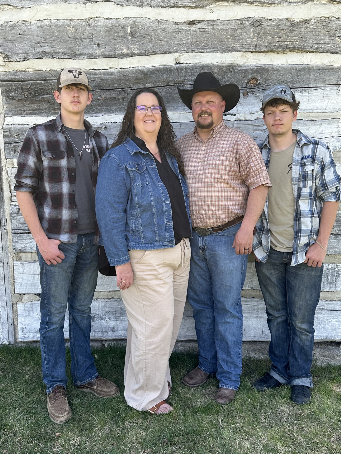 Taylor family log cabin 4-27-25 Taylor family log cabin 4-27-25